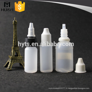 10ml 30ml vide PE bouteille liquide e pour liquide